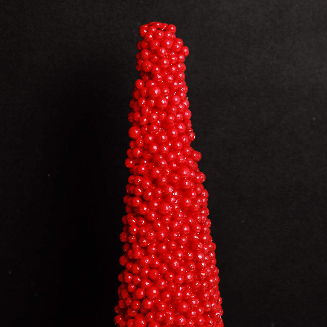 Red Berry Cone Table Top Christmas Tree