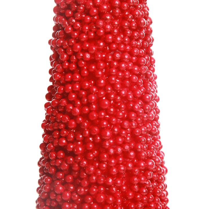 Red Berry Cone Table Top Christmas Tree