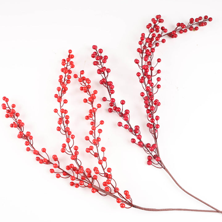 Red Berry Drooping Spray