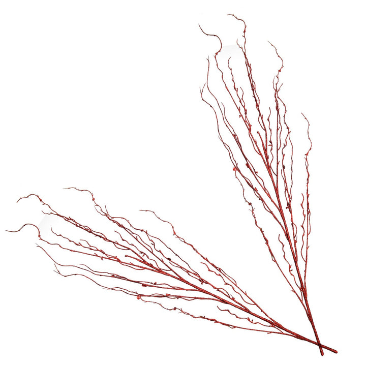 Red Glitter Branch