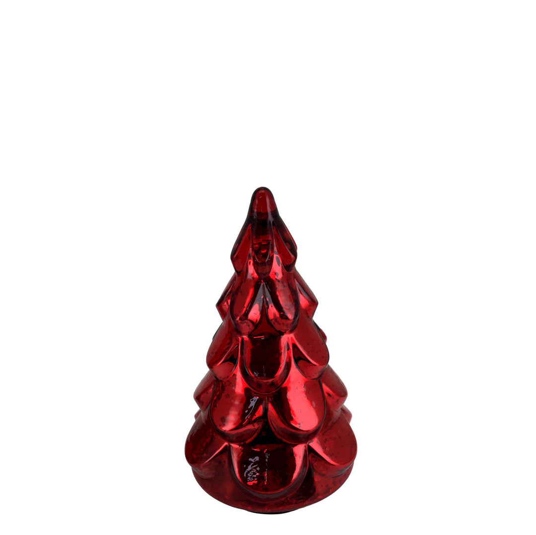 Red Mercury Glass Christmas Tree Ornament -27cm