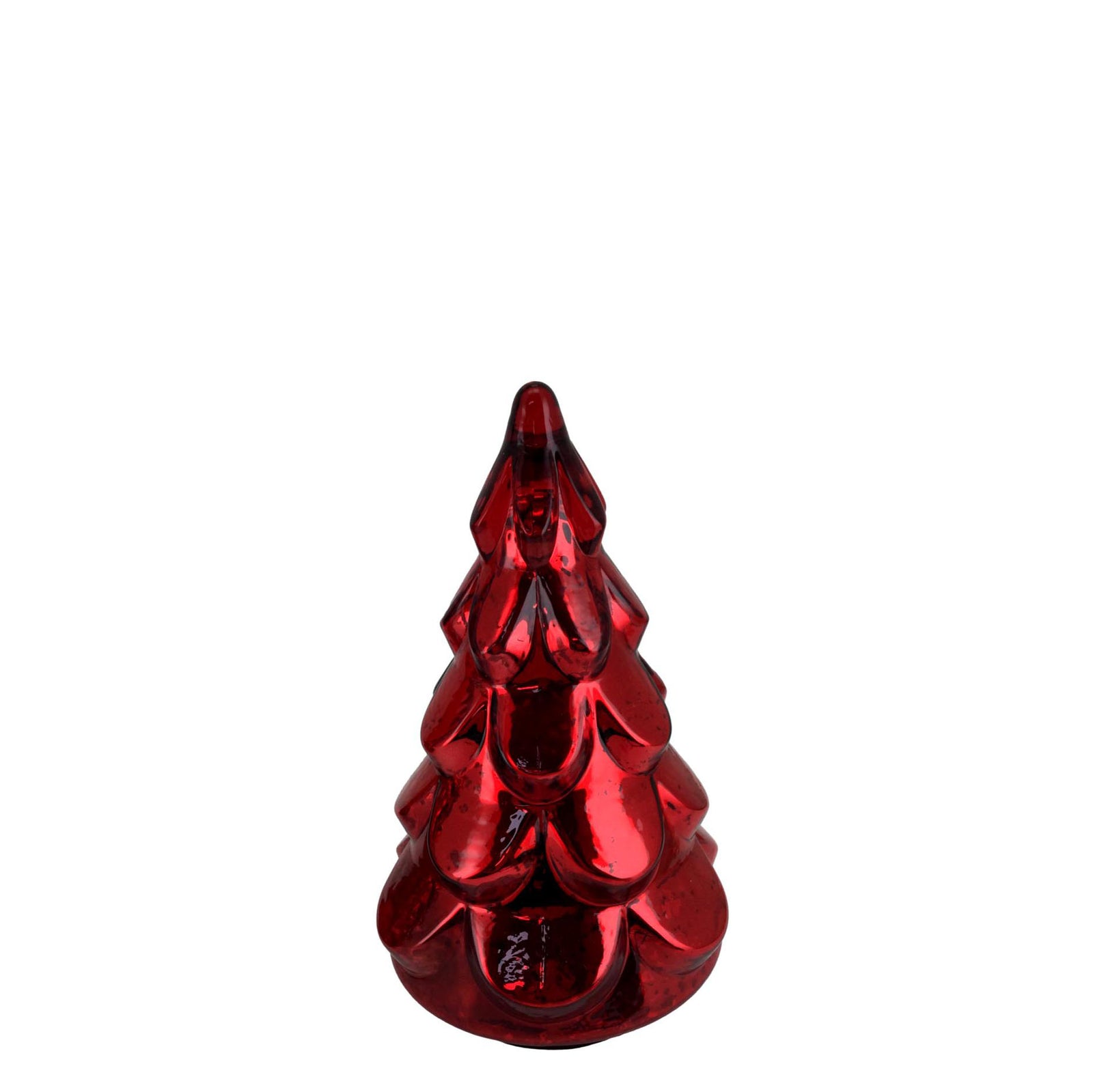 Red Mercury Glass Christmas Tree Ornament -27cm