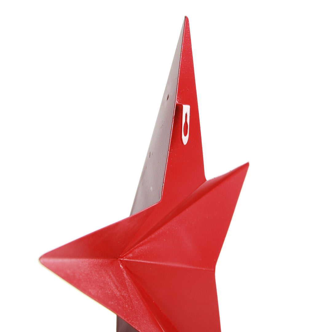 Red Metal Star
