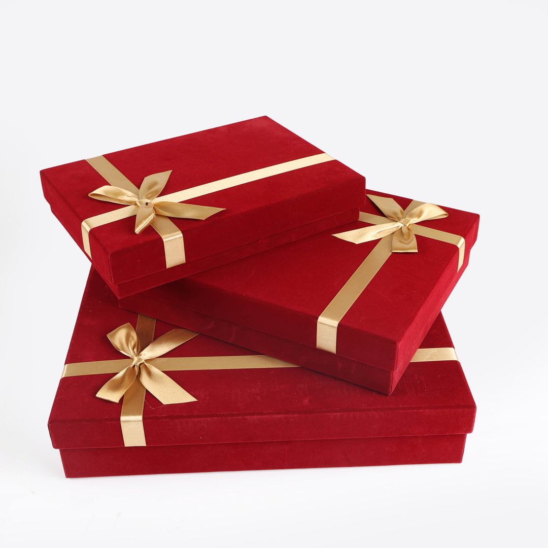 Red Velvet Gift Box - Large
