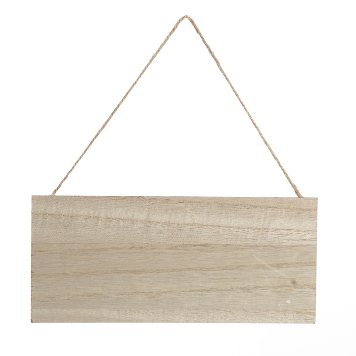 Red Wood Hanging Christmas Joy Plaque 