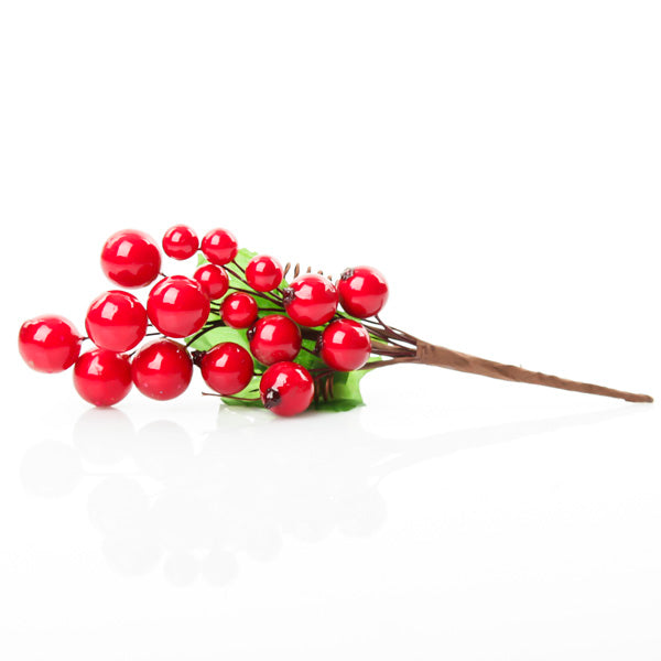 Red Berry Spray - Set of 2