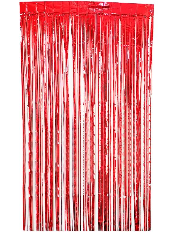 Red Foil Curtain