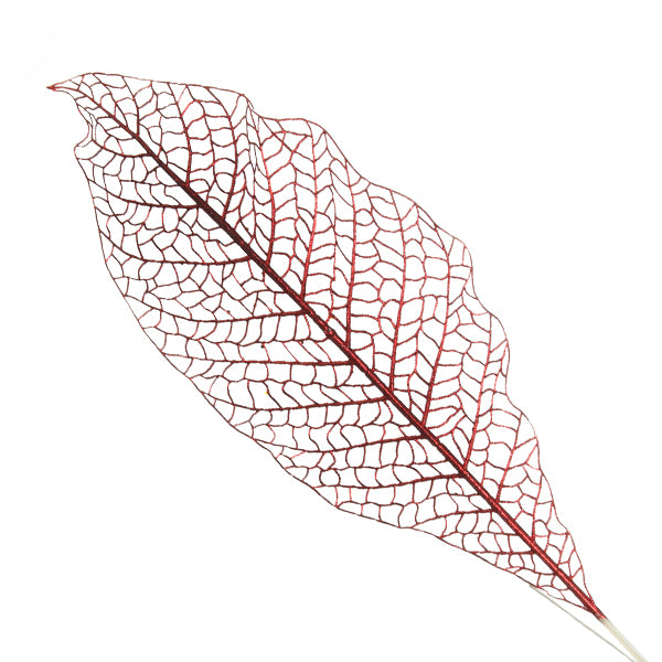 Red Mesh Palm Leaf