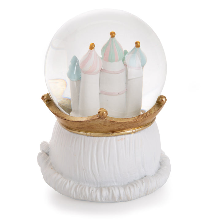 Retro Mint Nutcracker Snow Globe