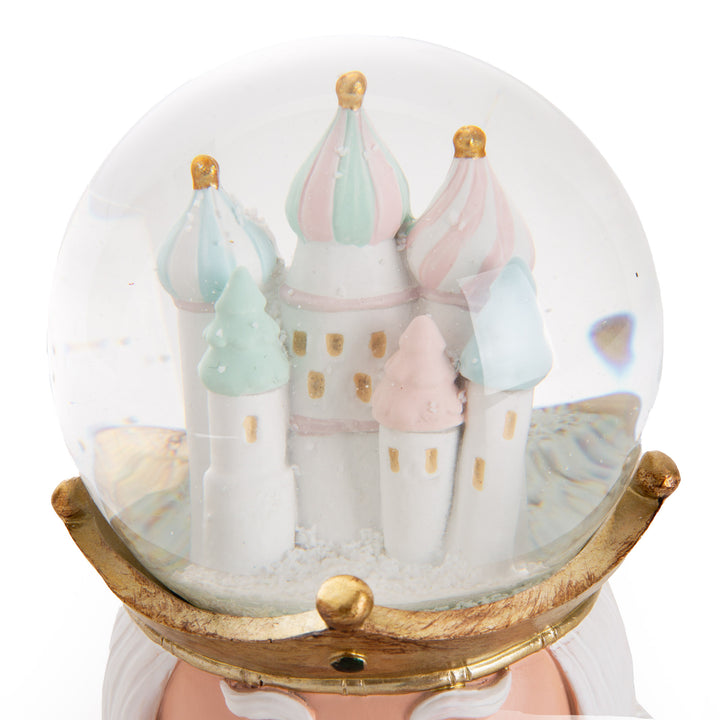 Retro Mint Nutcracker Snow Globe