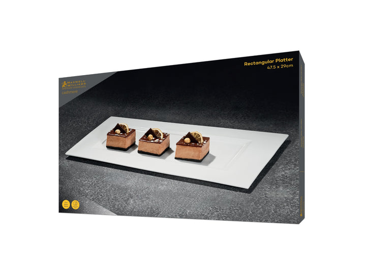 Maxwell &amp; Williams Cashmere Rectangle Platter 47.5x29cm