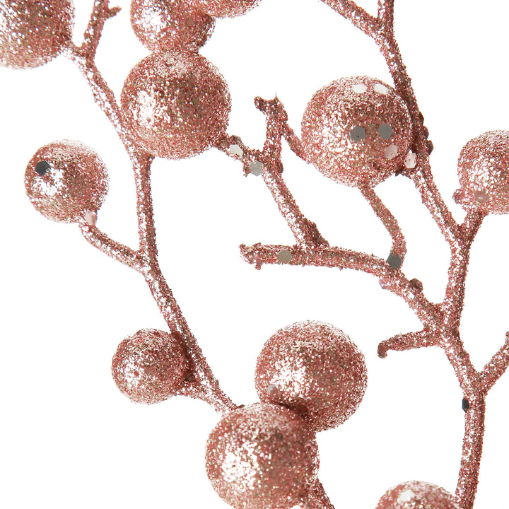 Rose Gold Glitter Berry Spray