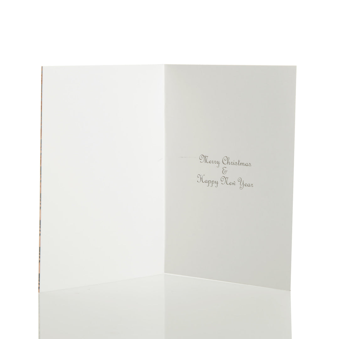 Rose Gold Christmas Tree - Photo Greeting Cards 10 Pack