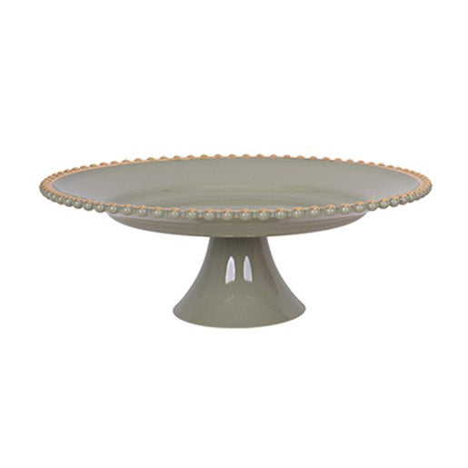 sage-green-beaded-pedestal-cake-stand