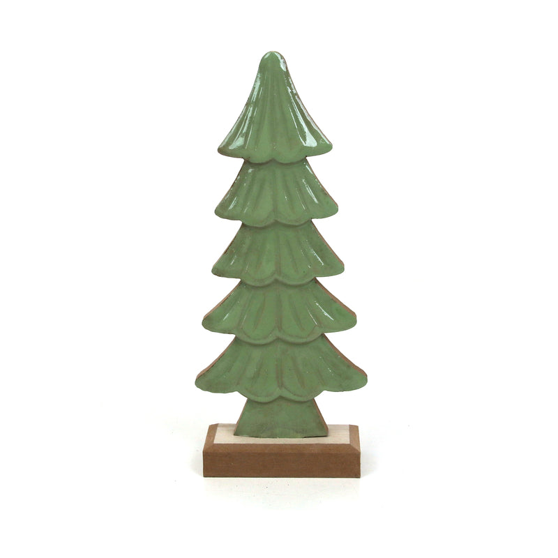 Sage Green Christmas Tree Ornament - 24cm