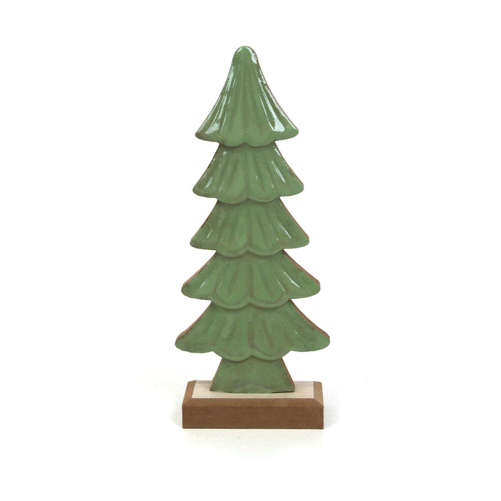 Sage Green Christmas Tree Ornament - 24cm