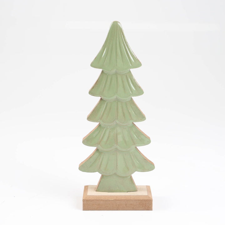 Sage Green Christmas Tree Ornament - 24cm