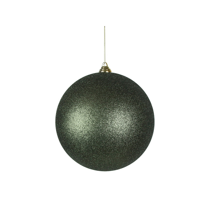 Sage Green Glitter Jumbo Bauble - 20cm