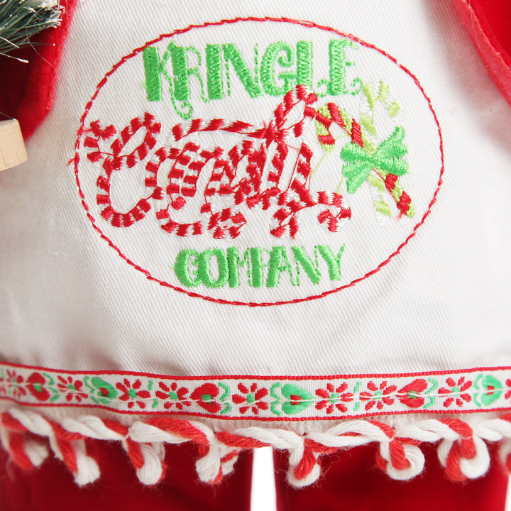 Santa Baking Christmas Ornament