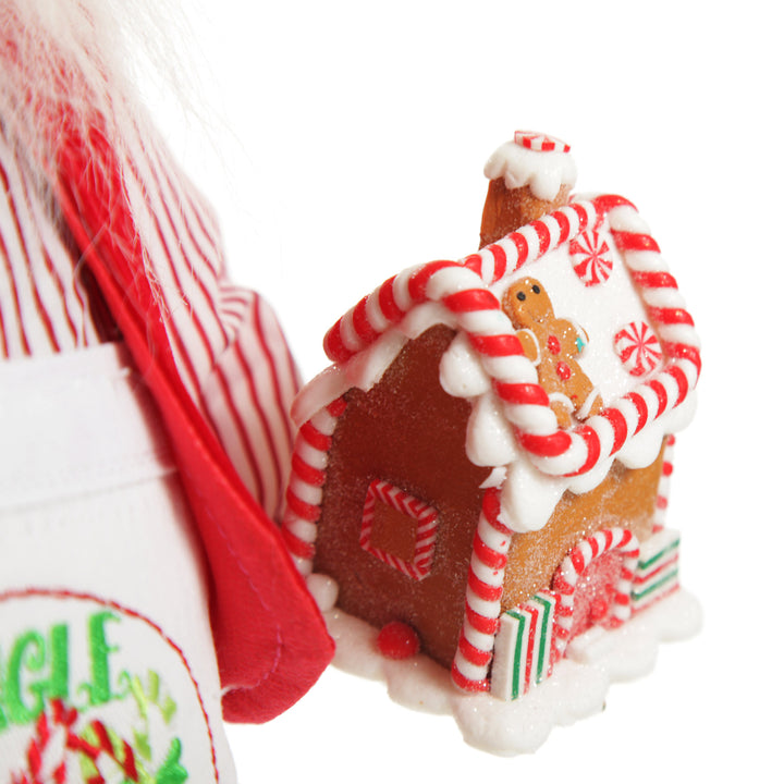 Santa Baking Christmas Ornament