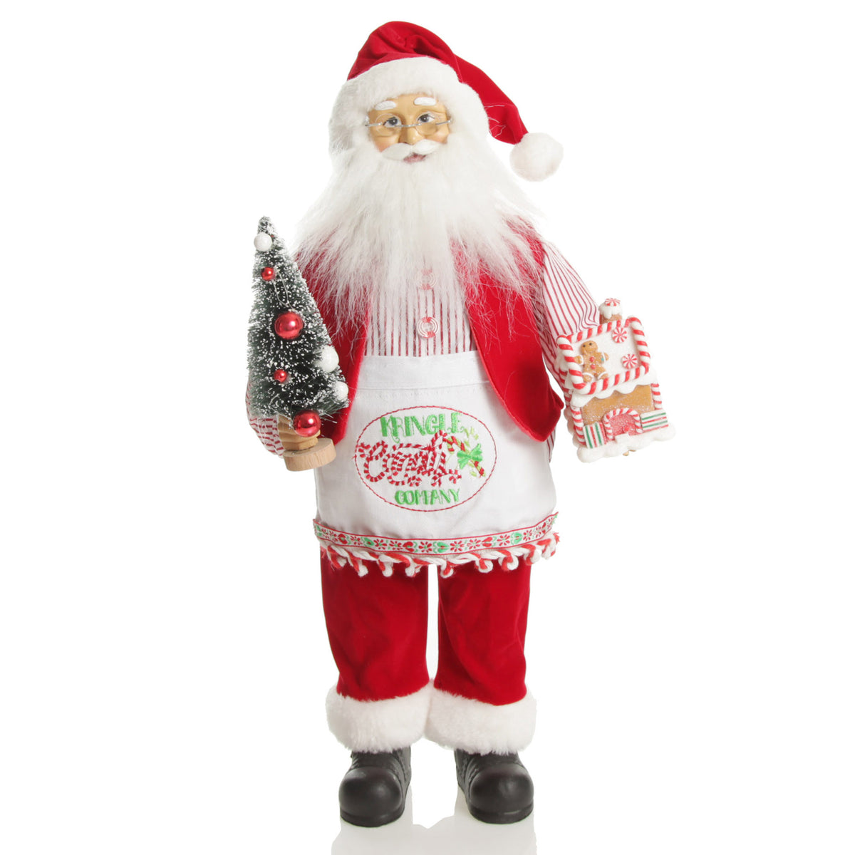 Santa Baking Christmas Ornament