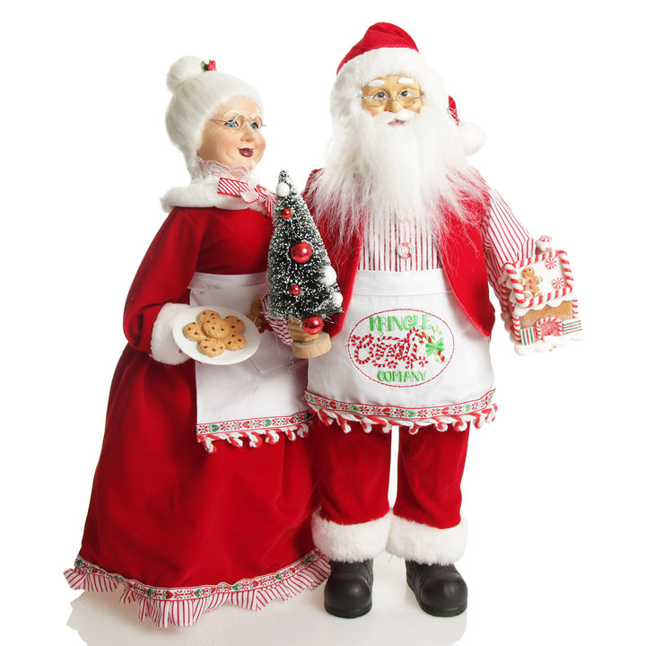 Santa Baking Christmas Ornament