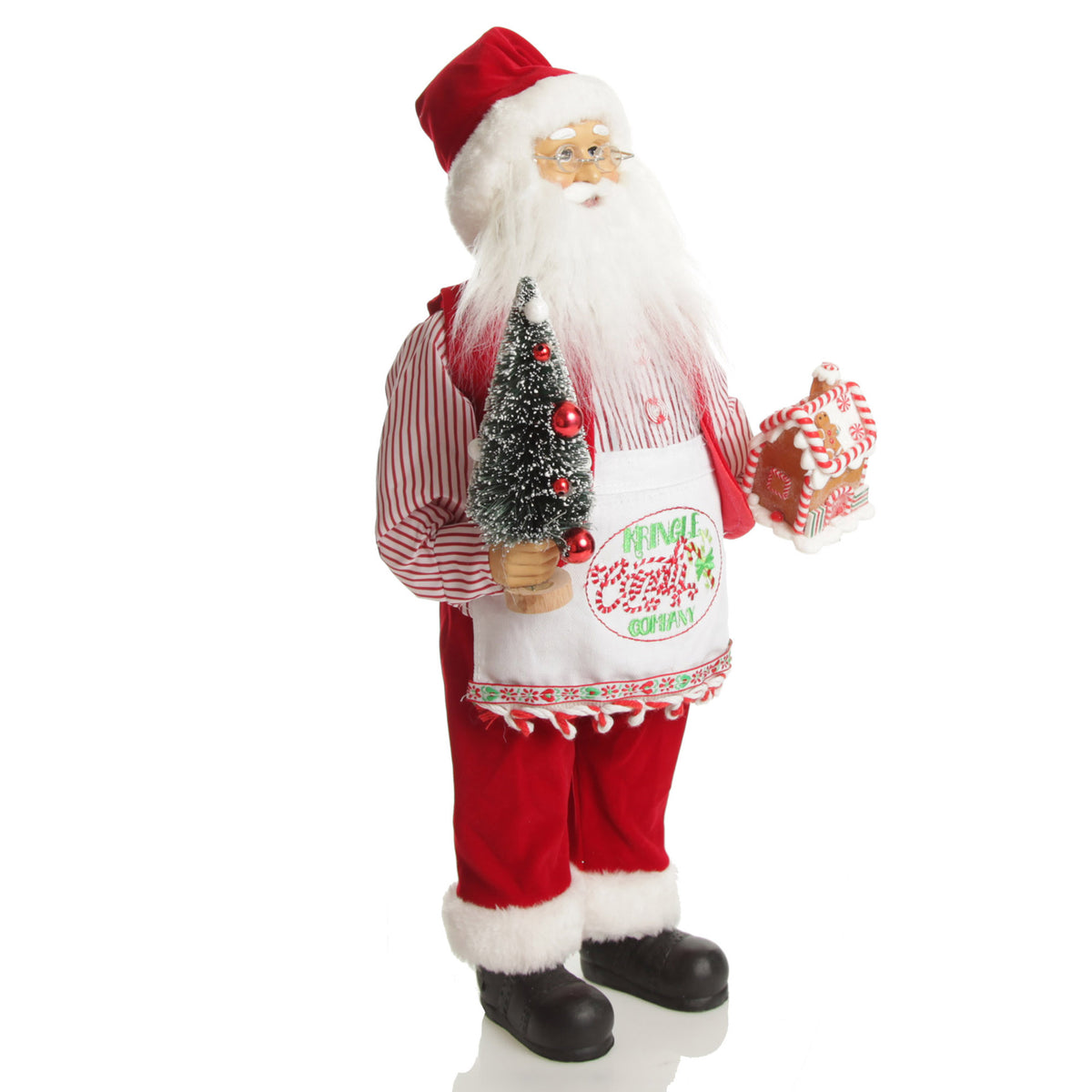 Santa Baking Christmas Ornament