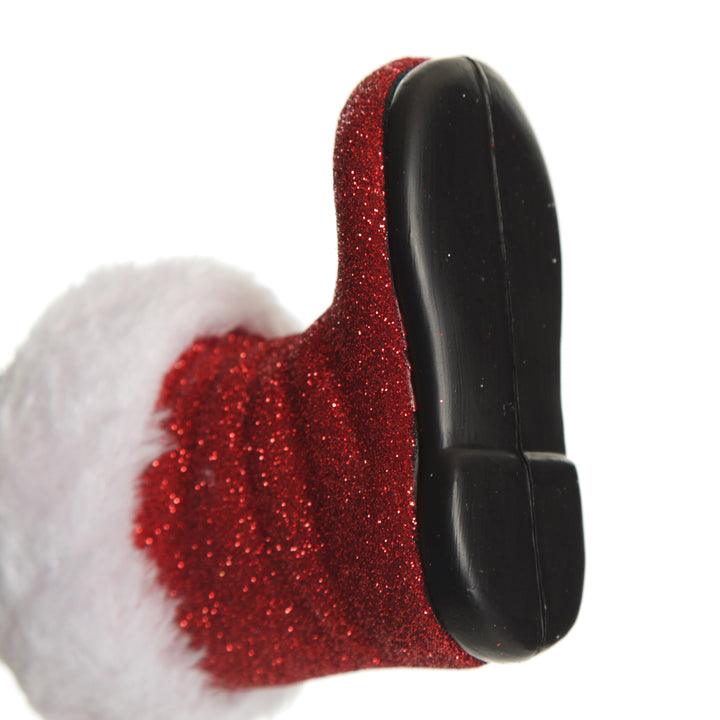 Santa Boot with Tree Hanging Decoration