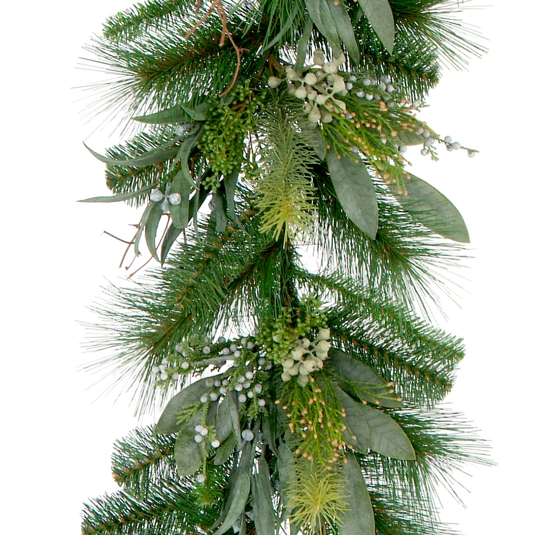 Seeded Eucalyptus Pine Garland - 182cm