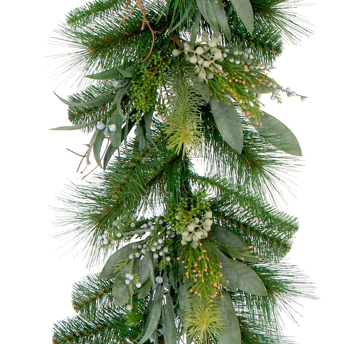 Seeded Eucalyptus Pine Garland - 182cm