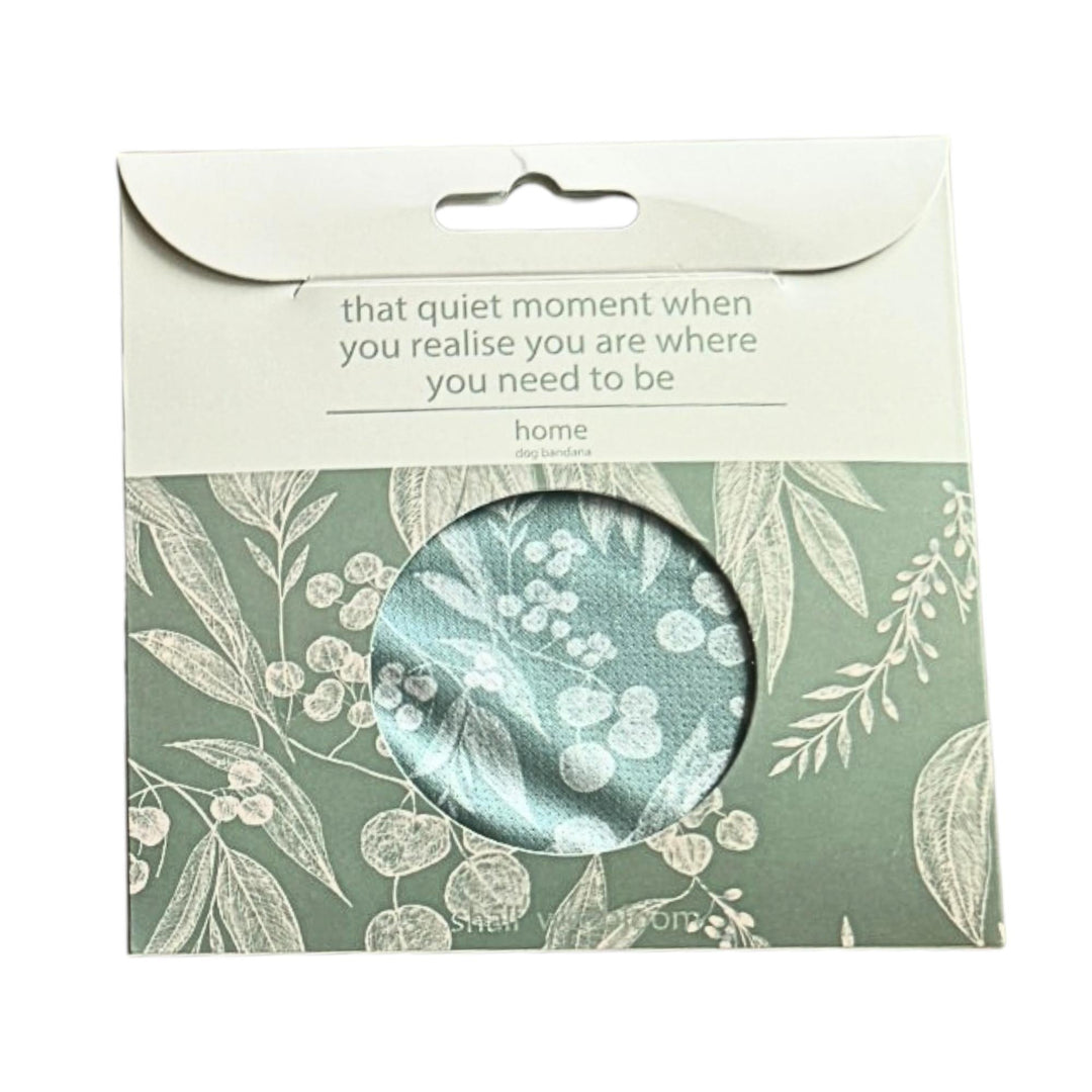 Shall We Bloom? - Home - Dog Bandana (Medium)