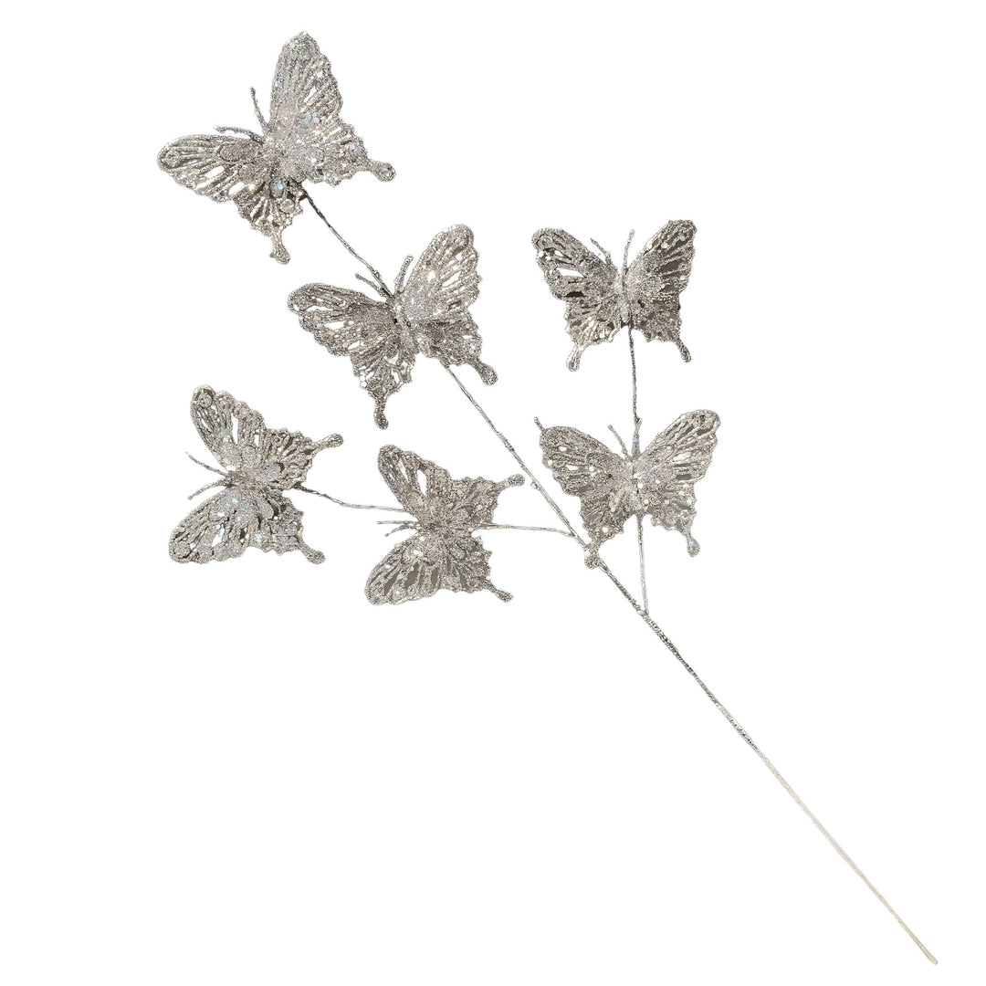 Silver Butterfly Spray - 60cm(L)