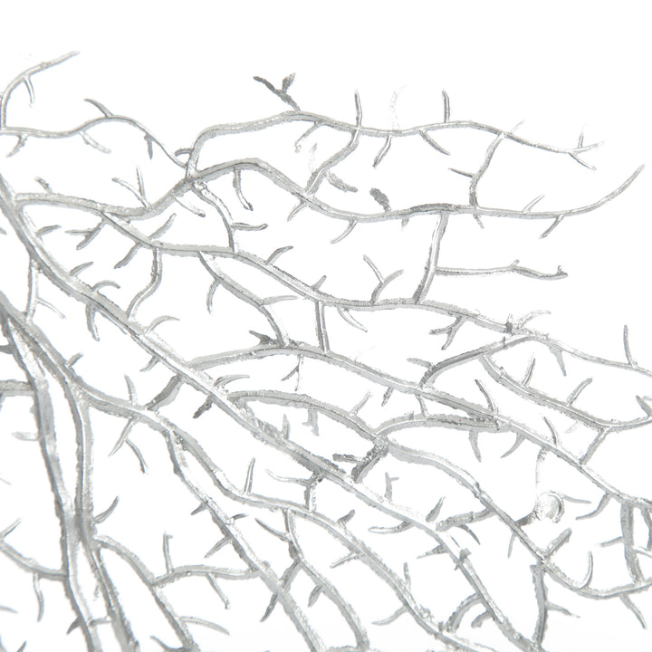 Silver Coral Fan Spray