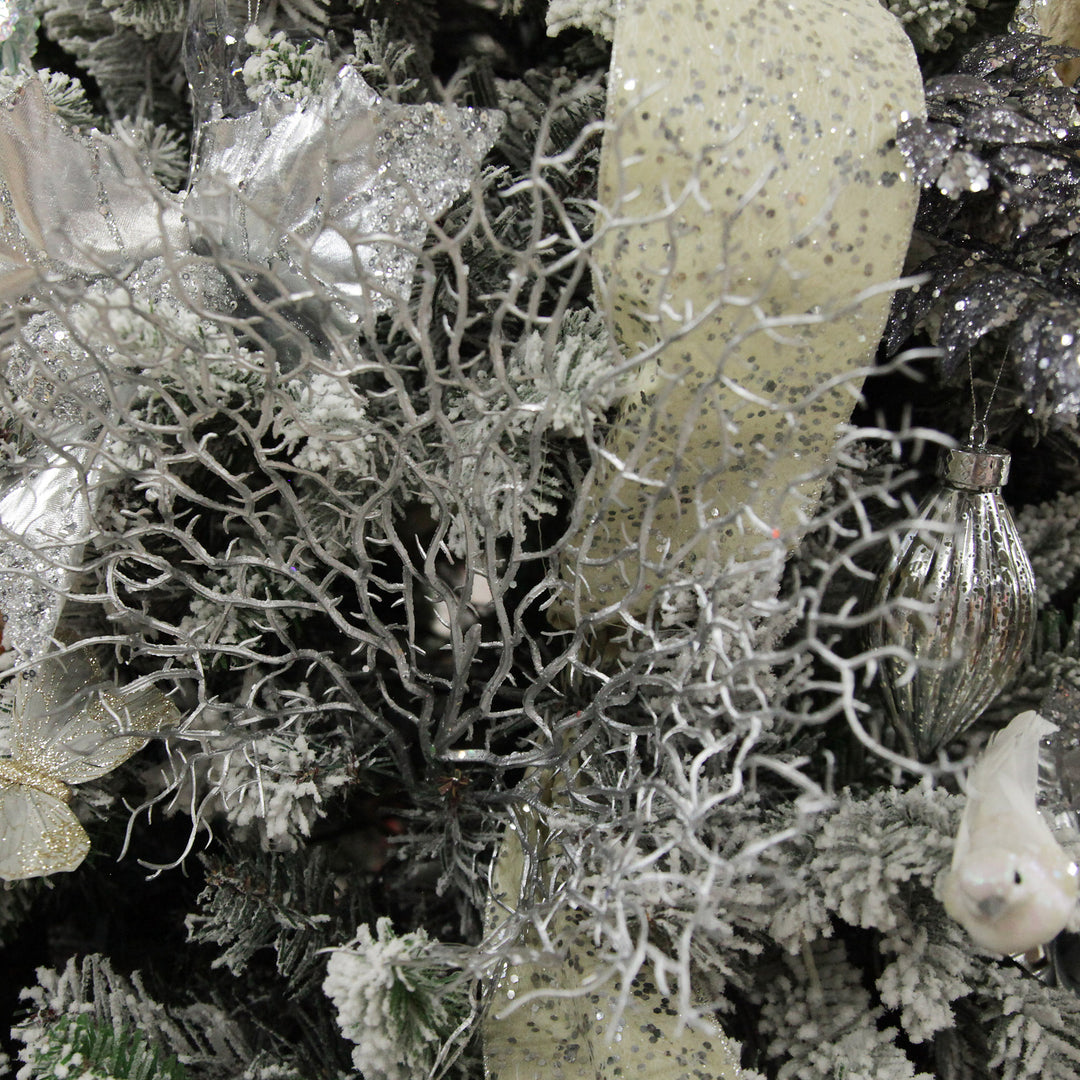 Silver Coral Fan Spray