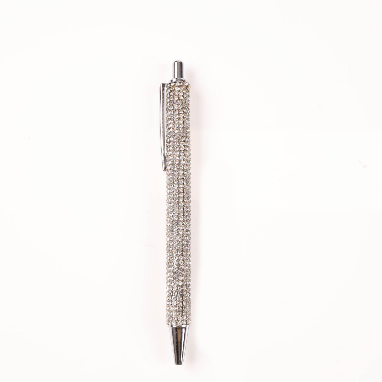 Silver Diamonte Ball Point Pen