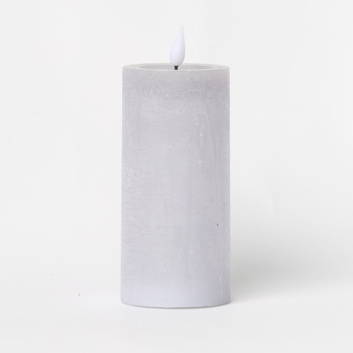 Silver Flameless LED Candle 