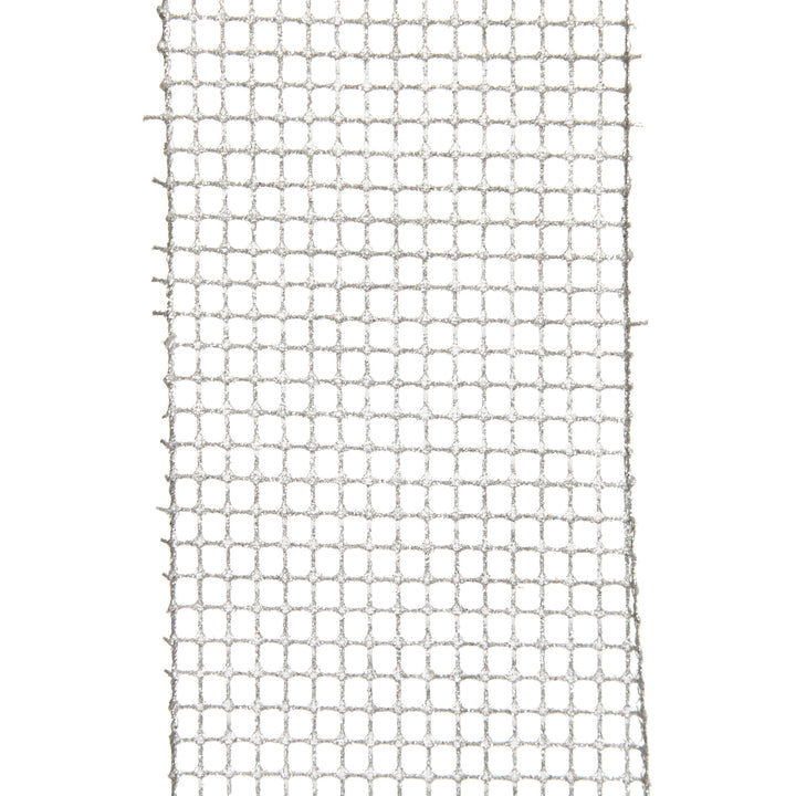 Silver Mesh Wired Christmas RIbbon Garland