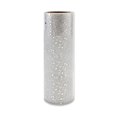 Silver Sparkle Tulle 15cmx57m