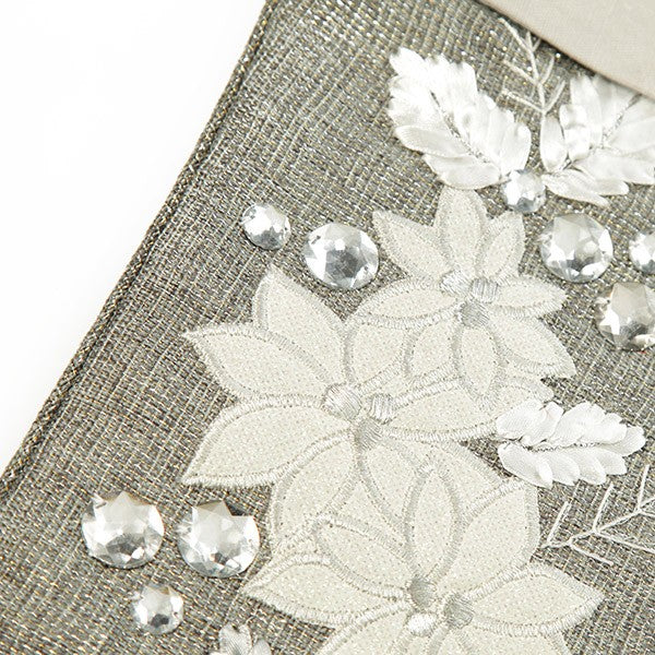Silver Motif Christmas Stocking Bundle