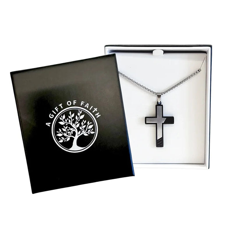 Simple Cross Pendant Necklace
