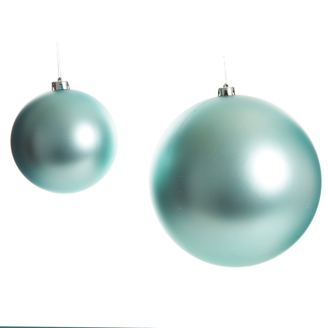 Sky Blue Jumbo Shatterproof Christmas Bauble Decoration