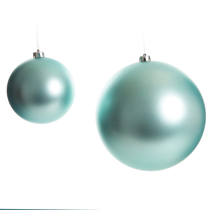 Sky Blue Jumbo Shatterproof Christmas Bauble Decoration