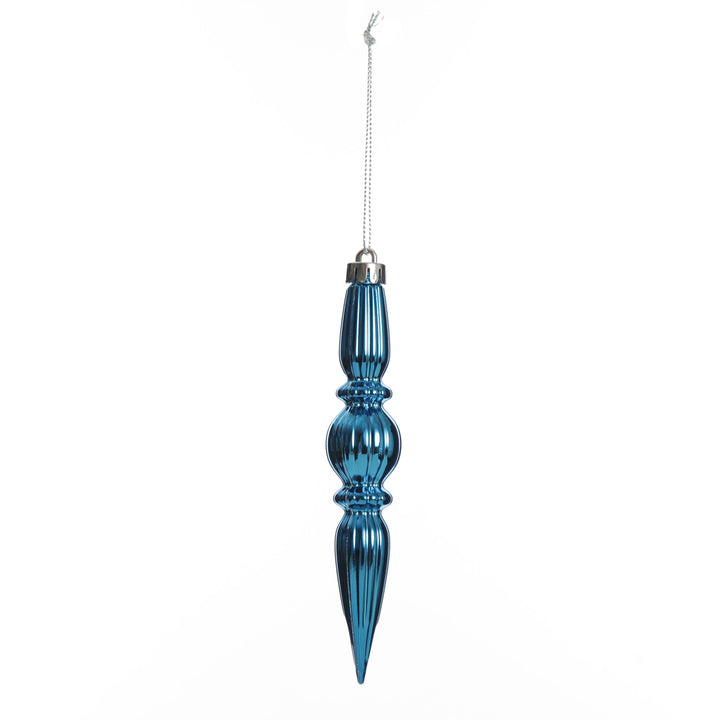 Small Blue Christmas Drop Decoration