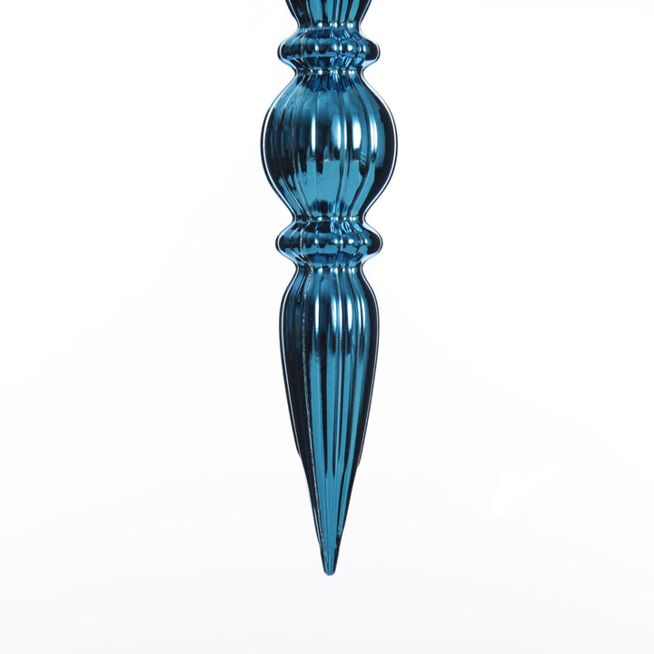 Small Blue Christmas Drop Decoration