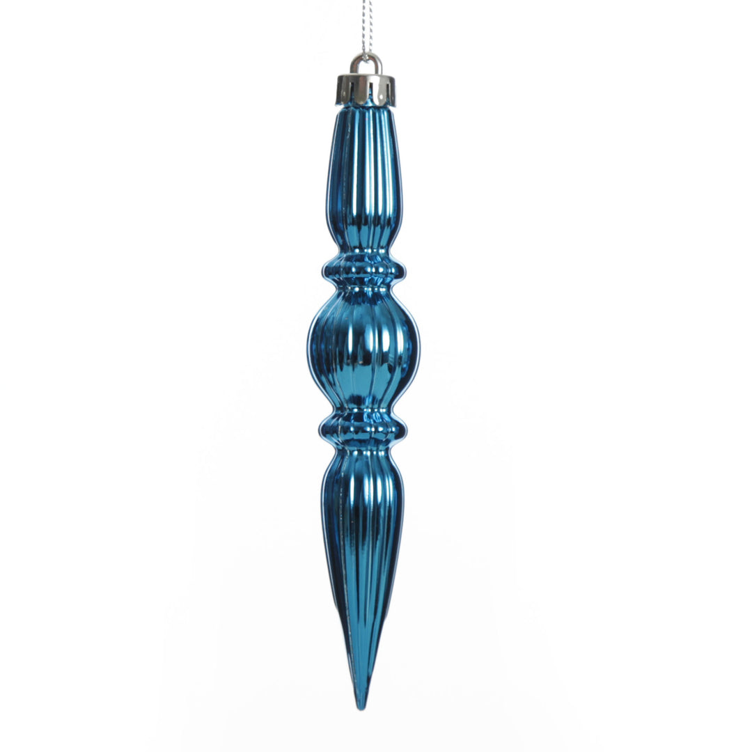 Small Blue Christmas Drop Decoration