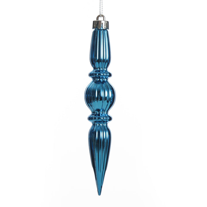 Small Blue Christmas Drop Decoration