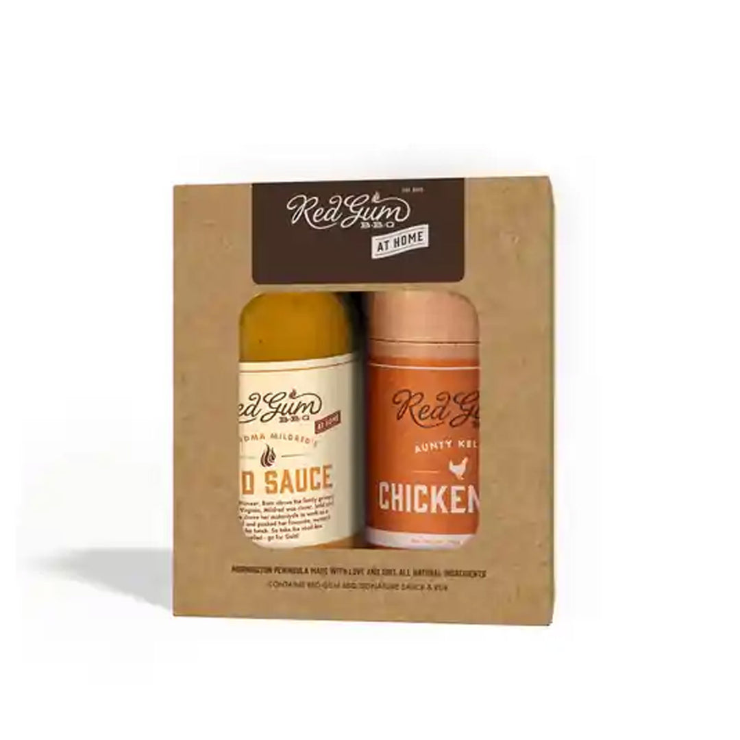 Rub and Sauce Gift Pack - Gold Sauce and Chicken Rub 370g