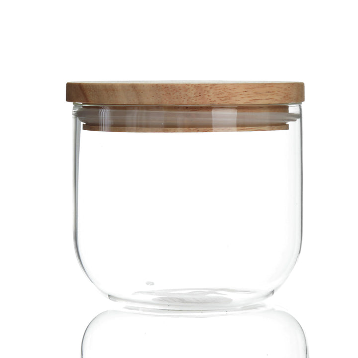 Personalised Treat Jar with Wooden Lid - One Smart Cookie