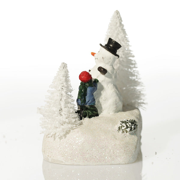 The product has been saved. Christmas Snow Scene Lightup Ornament Snowman