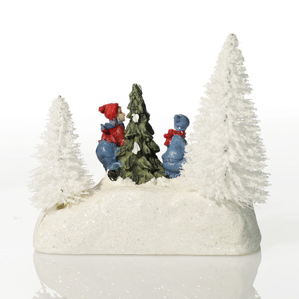 The product has been saved. Christmas Snow Scene Lightup Ornament Kids